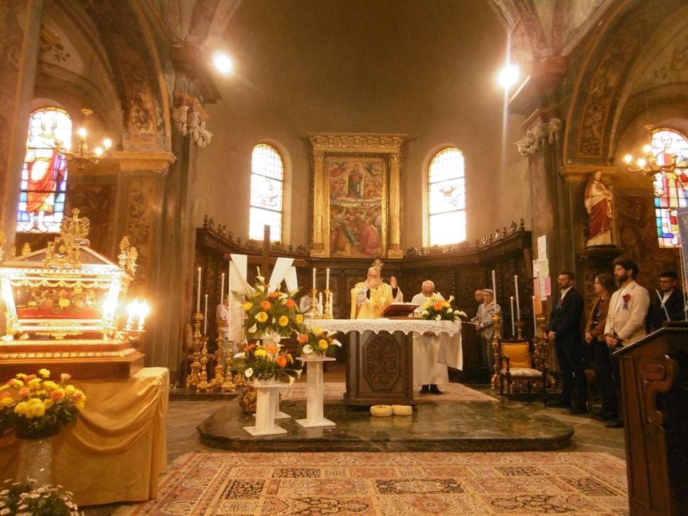 La festa per il beato Pietro Levita a Salussola