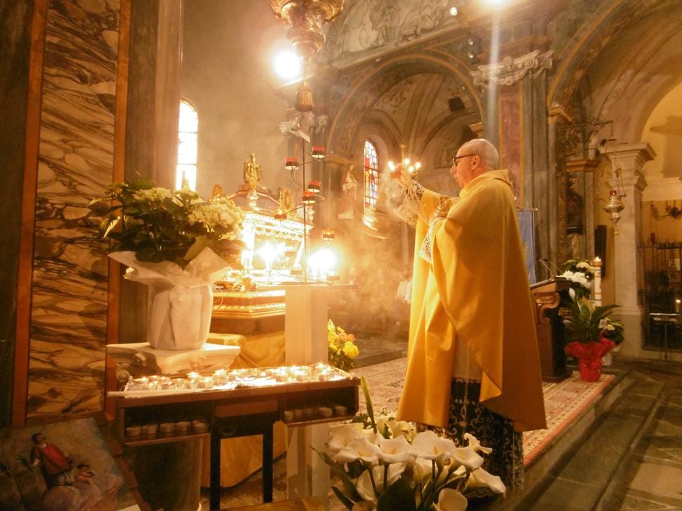 La festa per il beato Pietro Levita a Salussola