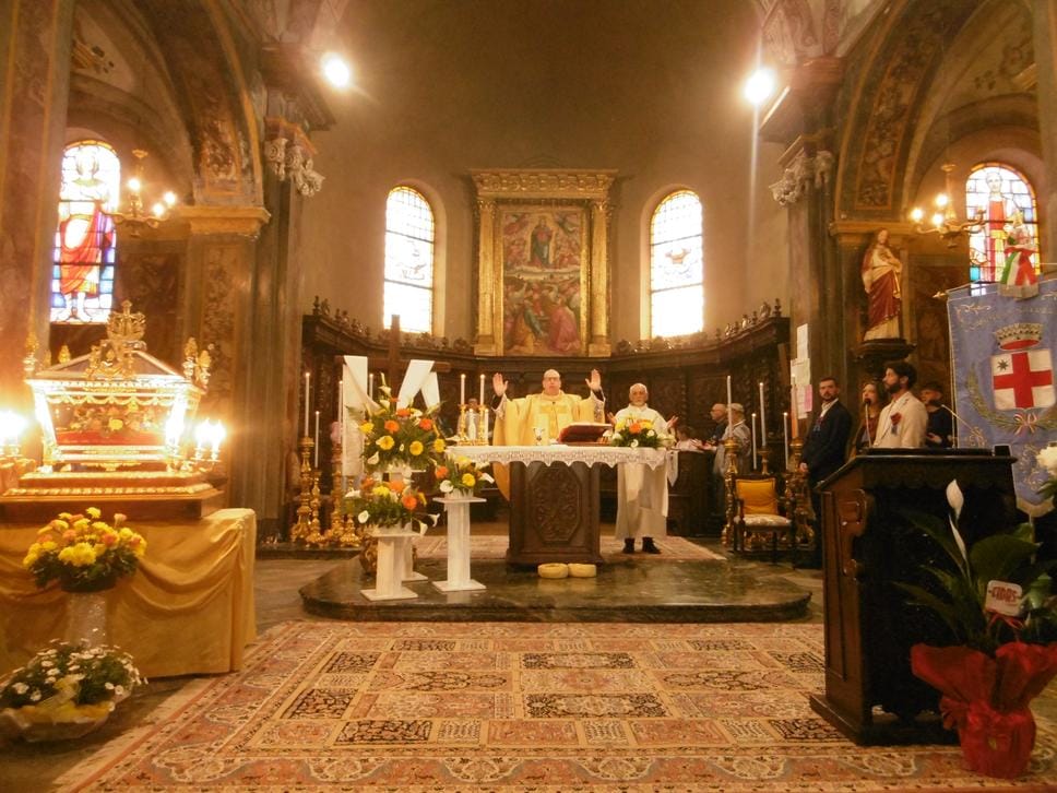 La festa per il beato Pietro Levita a Salussola
