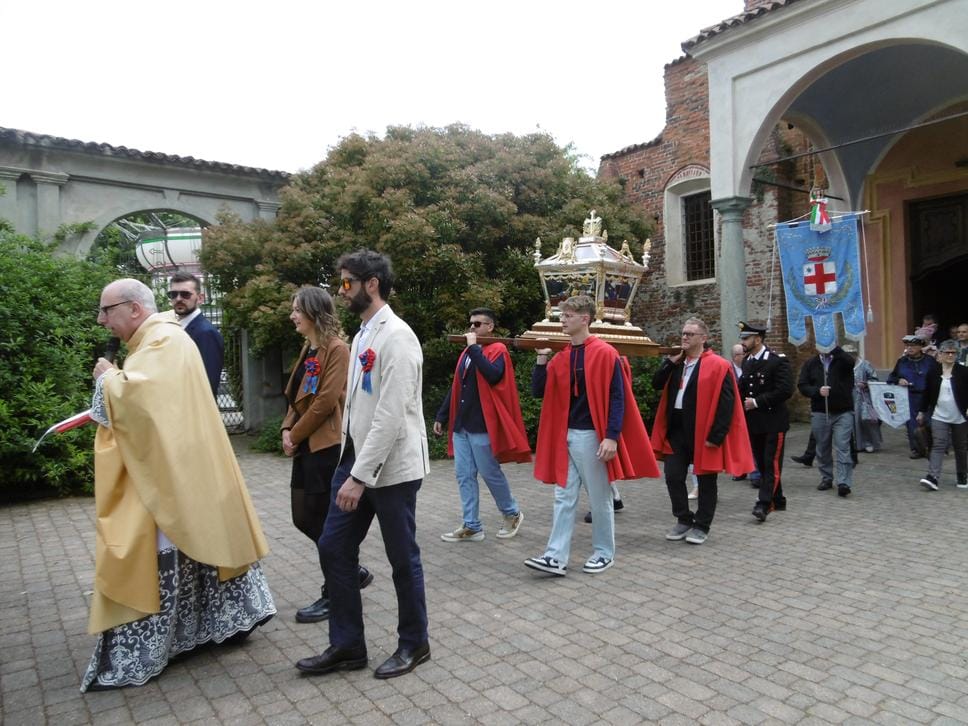 La festa per il beato Pietro Levita a Salussola