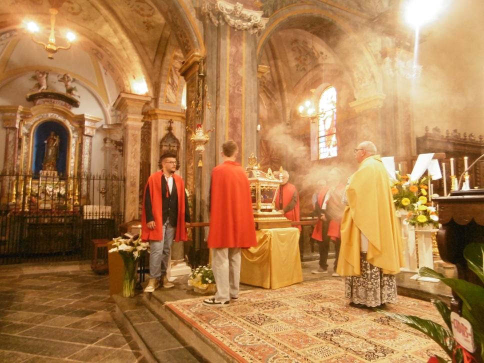 La festa per il beato Pietro Levita a Salussola