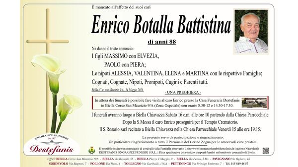 Enrico Botalla Battistina