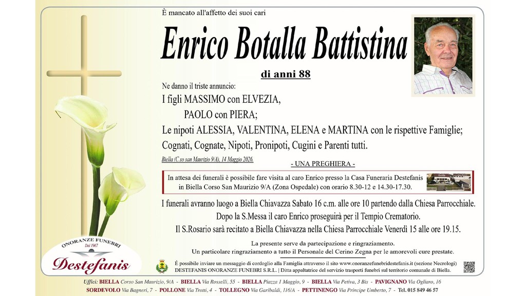 Enrico Botalla Battistina