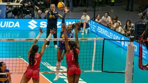 L’ItalVolley femminile travolge la Francia 3-0 - Fotogallery