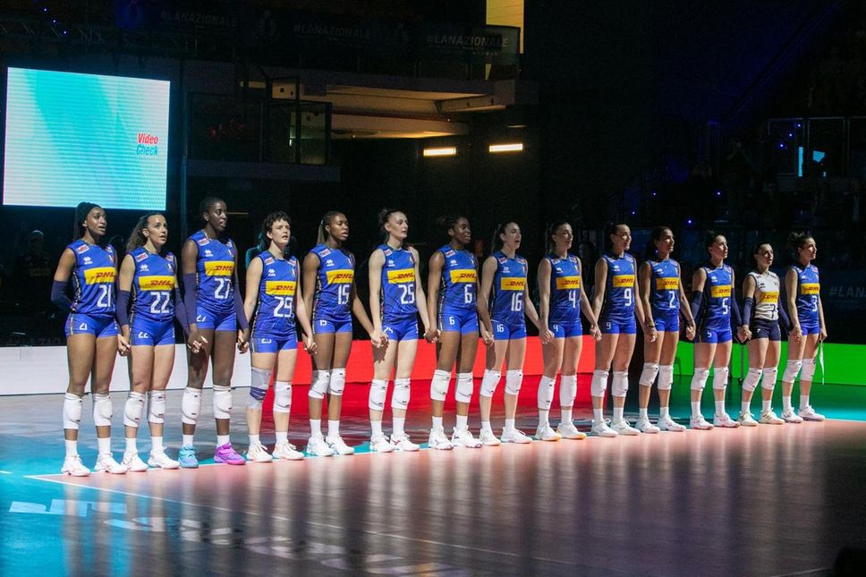 L’ItalVolley femminile travolge la Francia 3-0 - Fotogallery