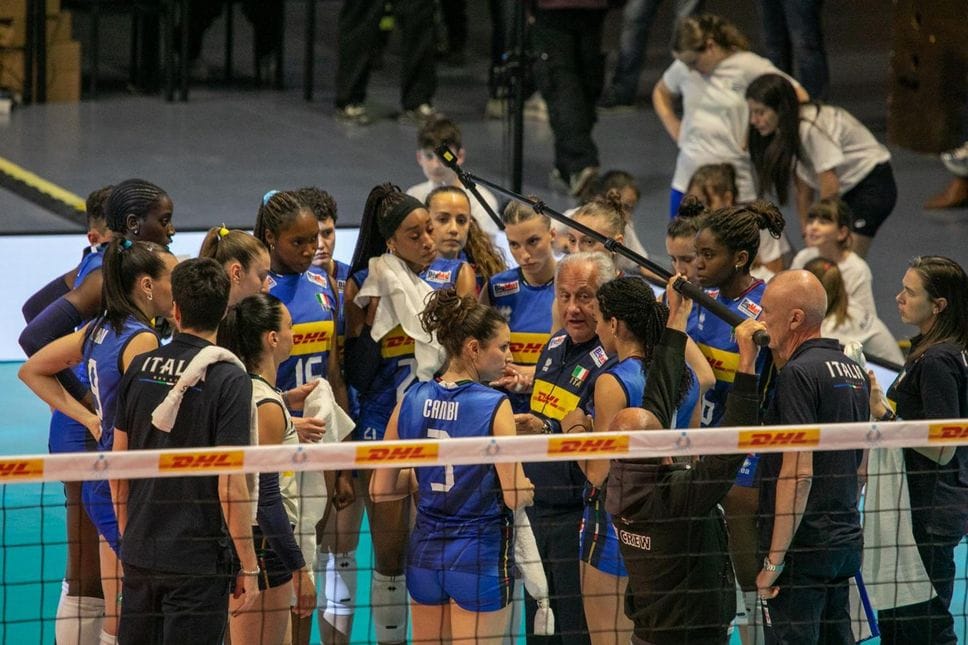 L’ItalVolley femminile travolge la Francia 3-0