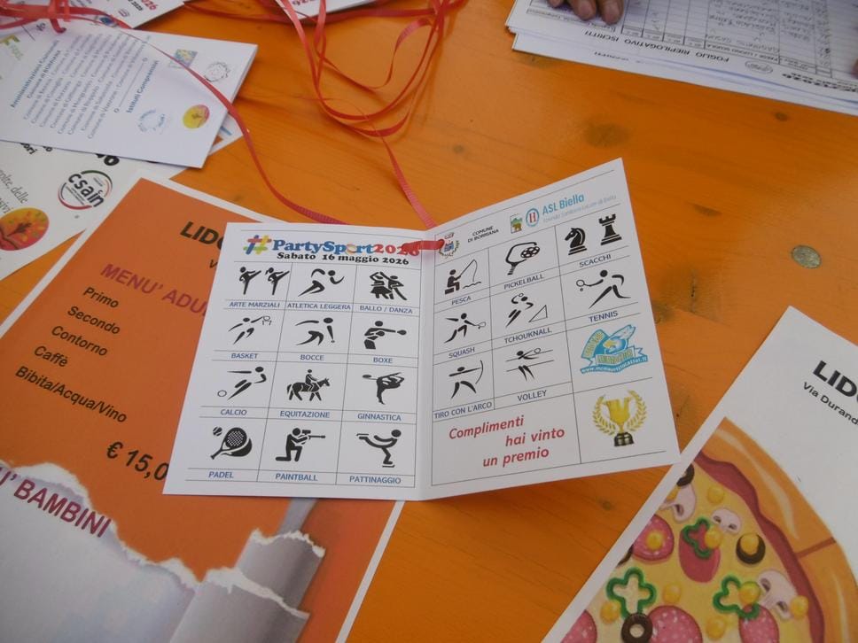 Party Sport a Borriana con 500 partecipanti