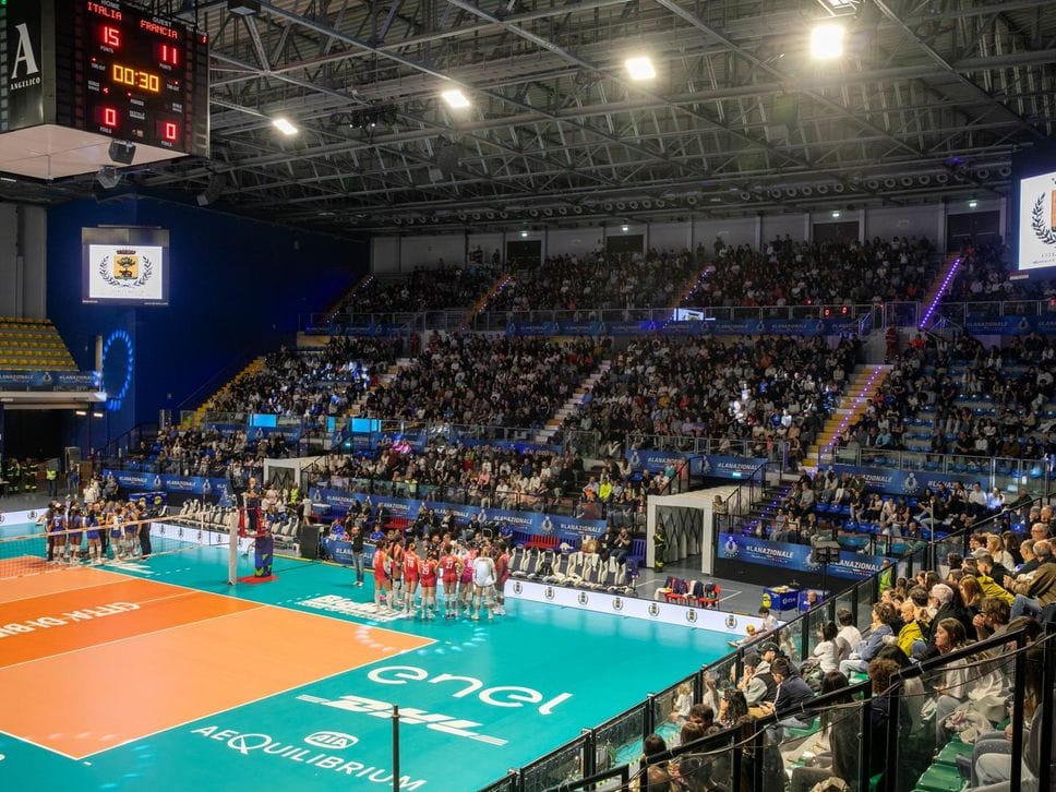 L’ItalVolley femminile travolge la Francia 3-0 - Fotogallery