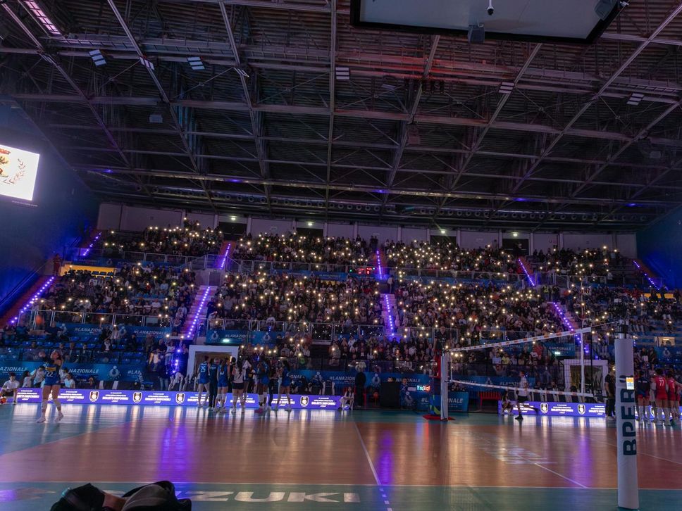 L’ItalVolley femminile travolge la Francia 3-0 - Fotogallery