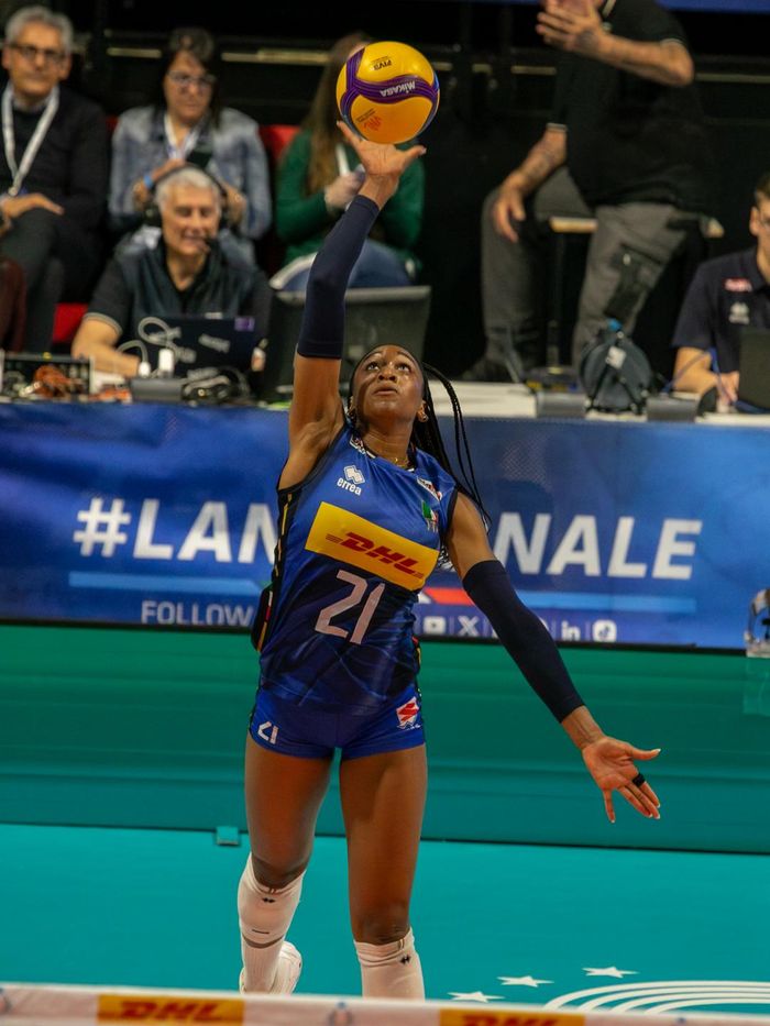 L’ItalVolley femminile travolge la Francia 3-0 - Fotogallery