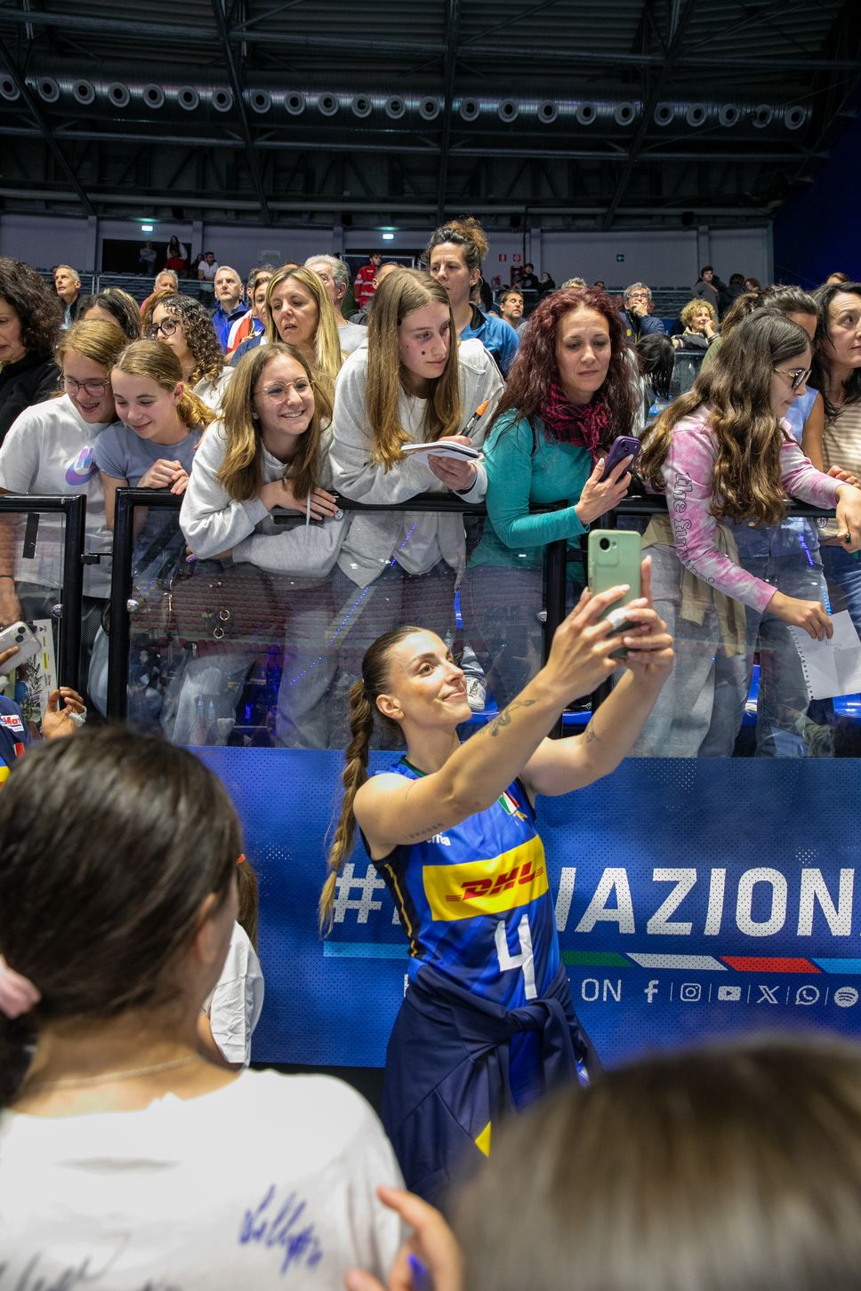 L’ItalVolley femminile travolge la Francia 3-0 - Fotogallery