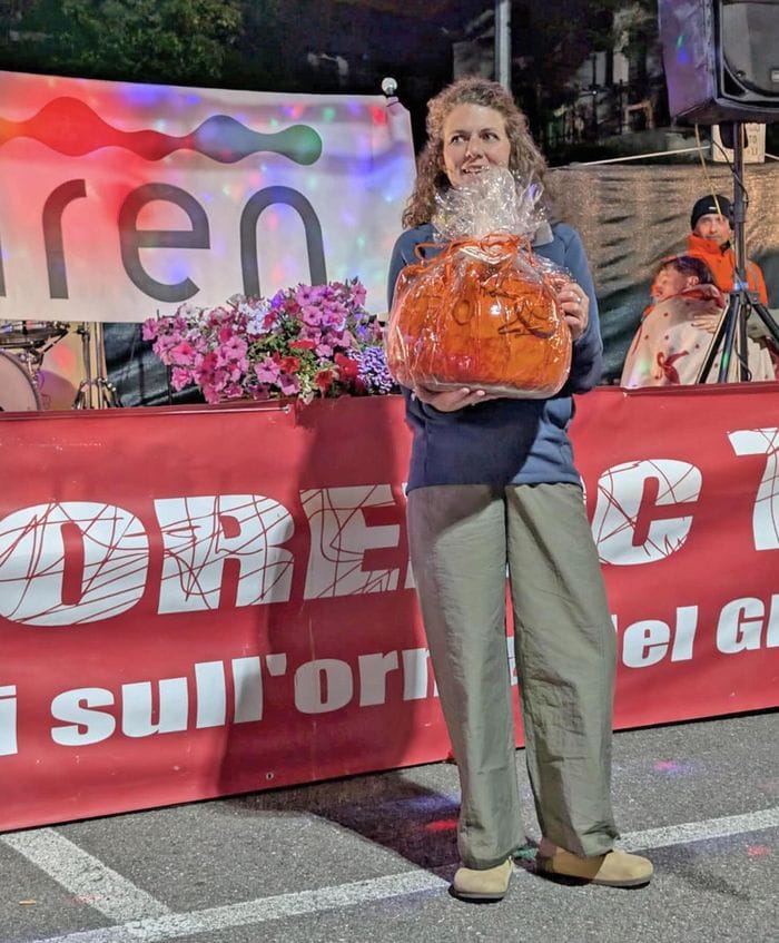 Valentina Vineis vince il  Morenic Trail