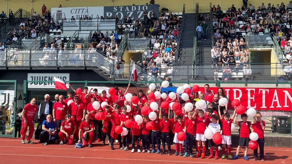 Sabato mattina a Biella la festa del calcio giovanile