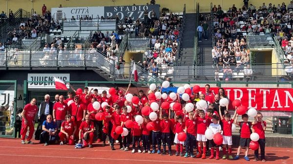 Sabato mattina a Biella la festa del calcio giovanile