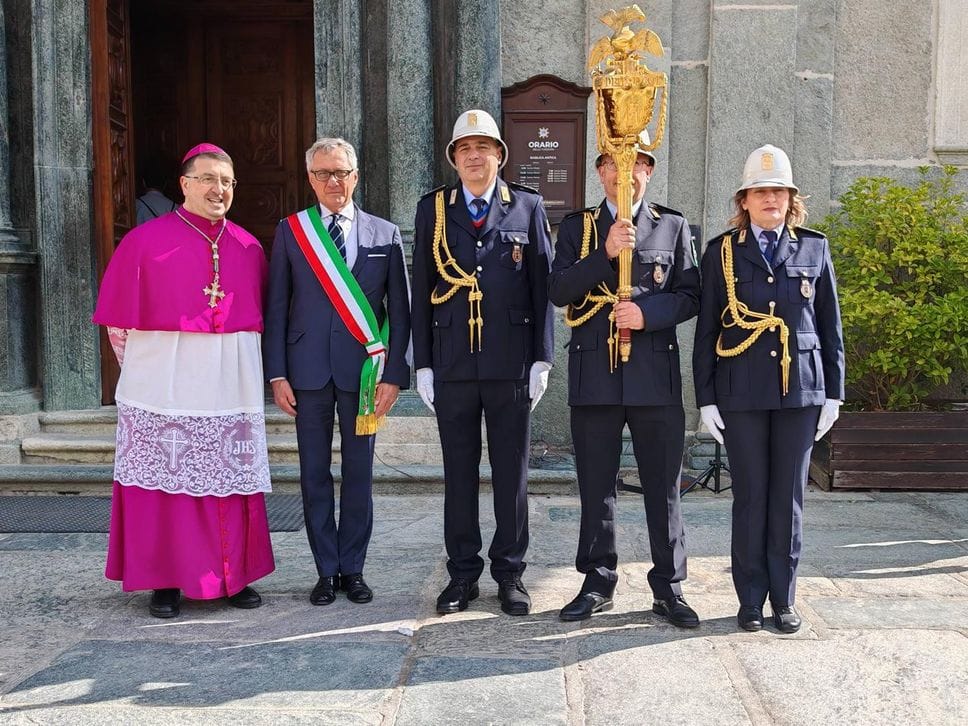 La processione votiva della città di Biella a Oropa. Tutte le foto