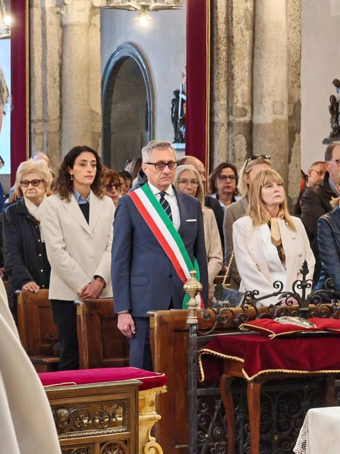 La processione votiva della città di Biella a Oropa. Tutte le foto