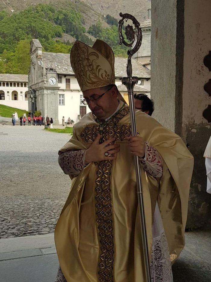 La processione votiva della città di Biella a Oropa. Tutte le foto
