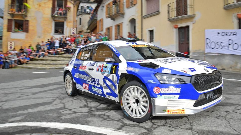 Pinzano e Turati iniziano il nuovo Rally Challenger