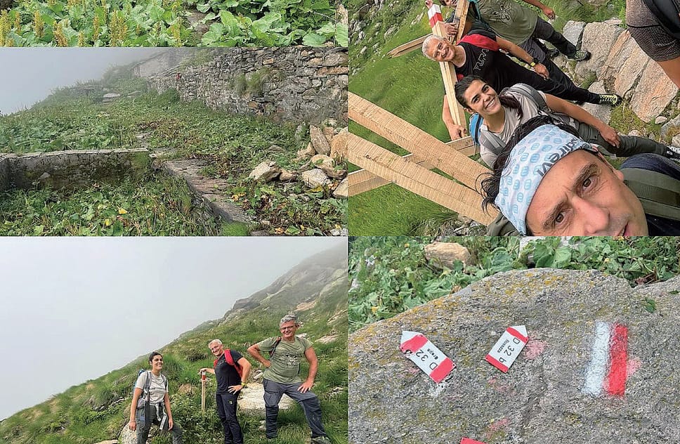 Mucrone Local,     un anno di interventi  sulla montagna biellese