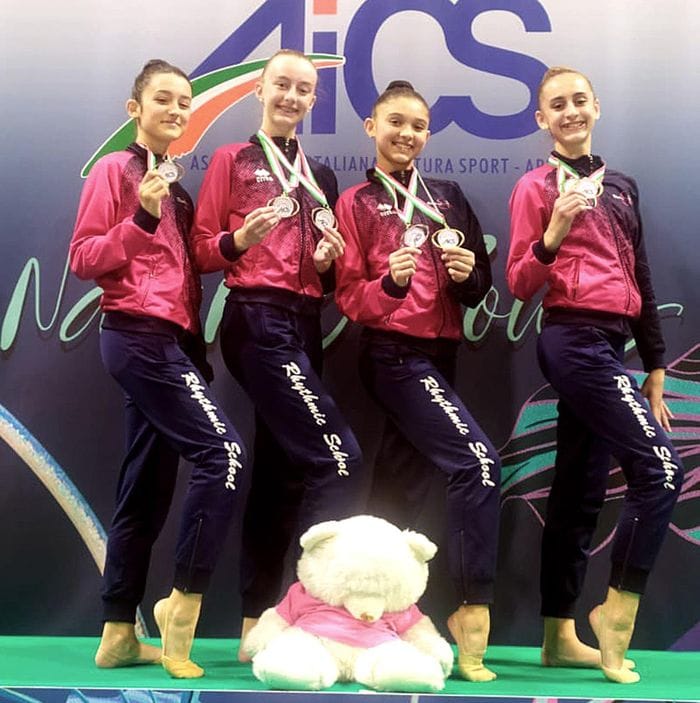 Rhythmic School domina nell’Aics