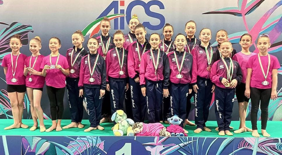 Rhythmic School domina nell’Aics