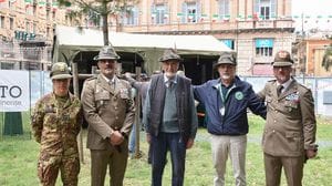 Gli alpini biellesi a Genova per l’Adunata. «Sarà la mia ultima da presidente», dichiara Marco Fulcheri