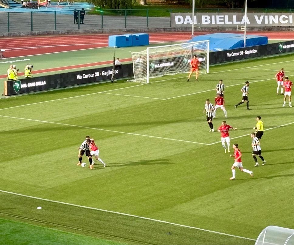 Il Varese ferma la corsa della Biellese