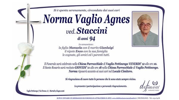 Norma Vaglio Agnes