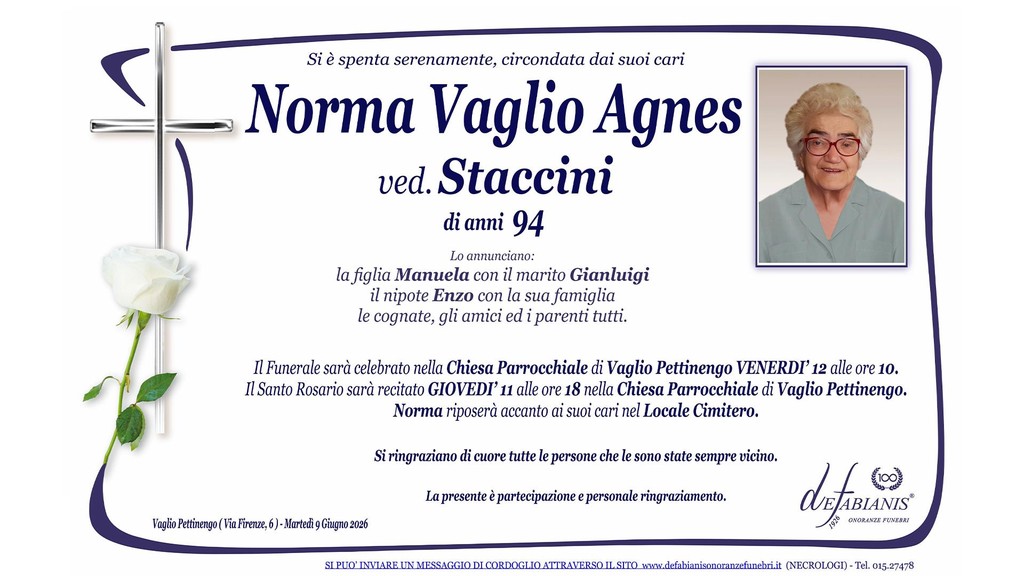 Norma Vaglio Agnes