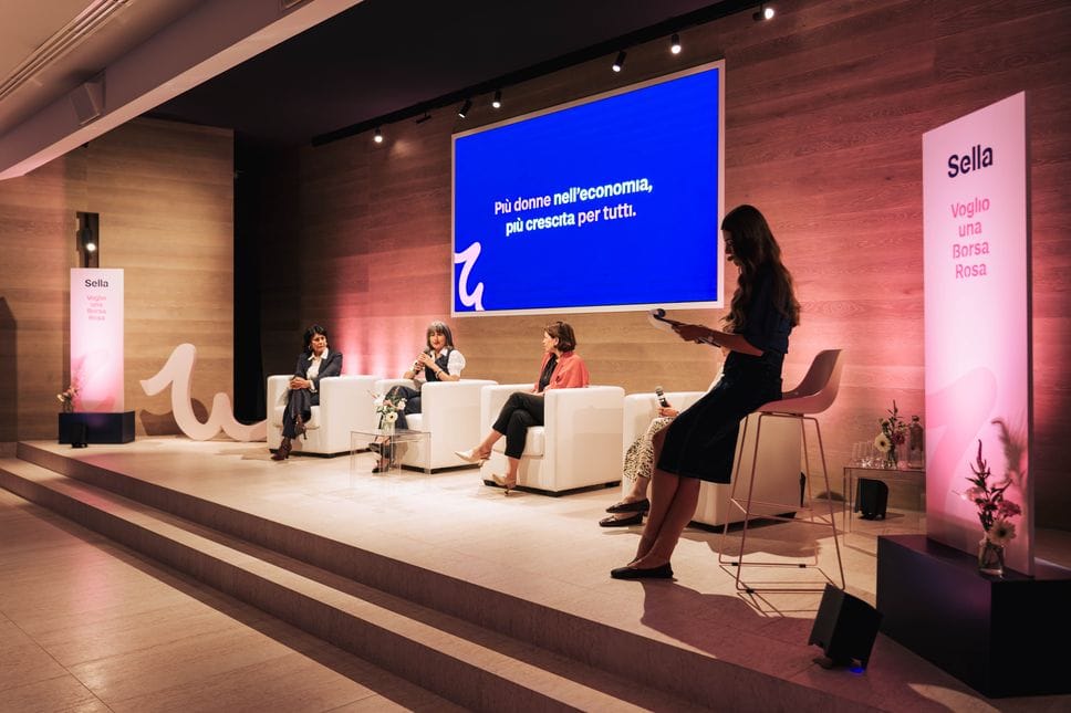 A Banca Sella il premio ABI “Diversità e Inclusione” per il progetto “Voglio una Borsa Rosa”