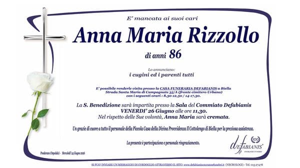 Anna Maria Rizzollo