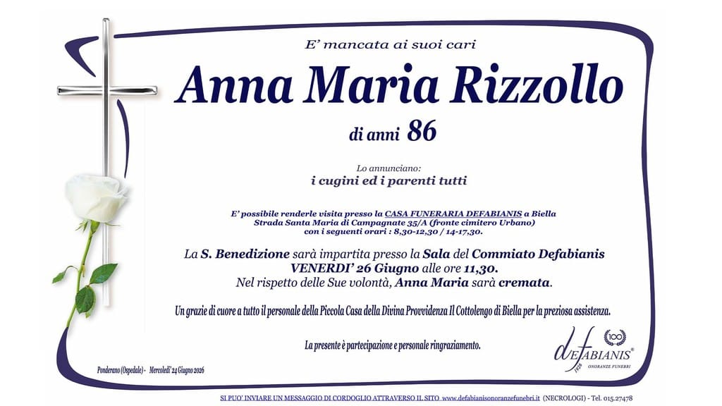 Anna Maria Rizzollo