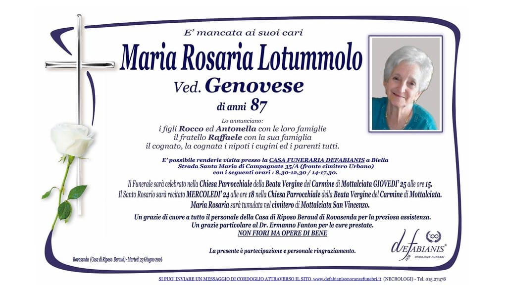 Maria Rosaria Lotummolo