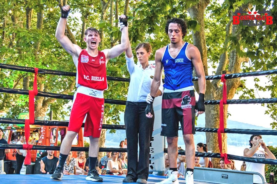 La boxe infiamma Viverone: un sabato sera entusiasmante 
