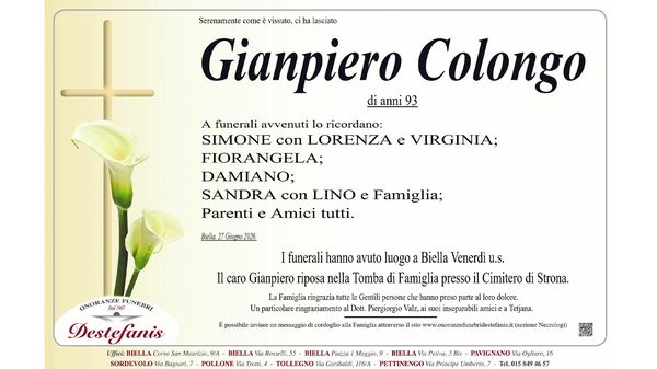 Gianpiero Colongo