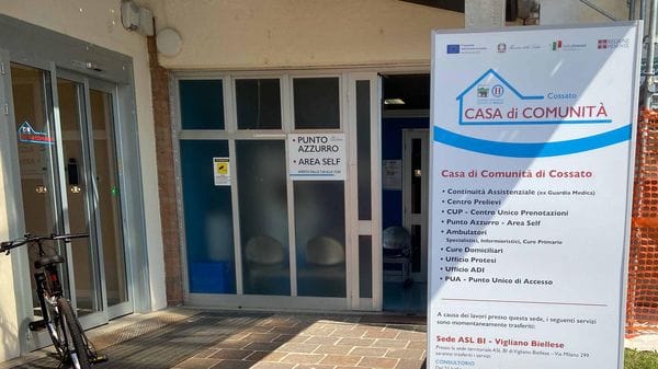 Case di comunità: prosegue il rafforzamento dei servizi a Cossato e Valdilana