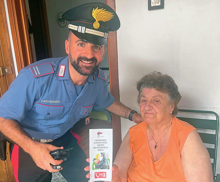  Pensionata sventa il raggiro grazie ai consigli dell’Arma