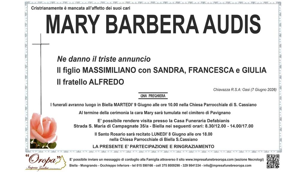Mary Barbera Audis