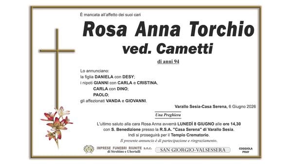 Rosa Anna Torchio