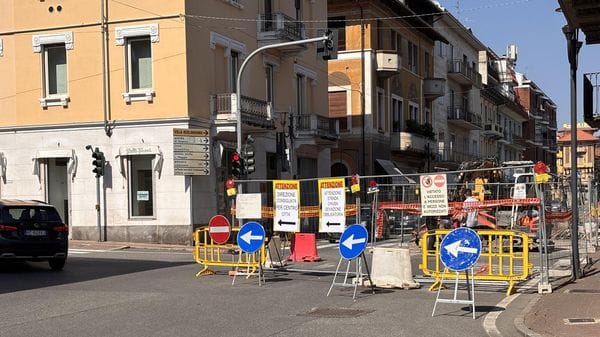 Cossato, iniziati i lavori in via Mazzini