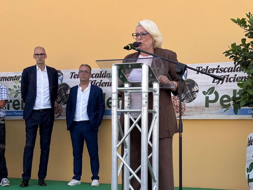 Inaugurato l’impianto di teleriscaldamento di Pellerei Energia a Cossato. Foto