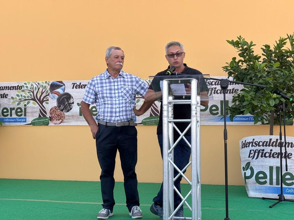 Inaugurato l’impianto di teleriscaldamento di Pellerei Energia a Cossato. Foto