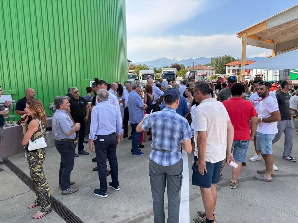 Inaugurato l’impianto di teleriscaldamento di Pellerei Energia a Cossato. Foto