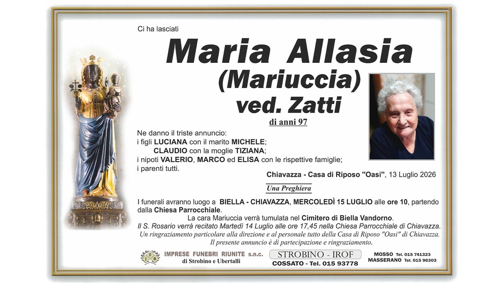 Maria Allasia (Mariuccia)