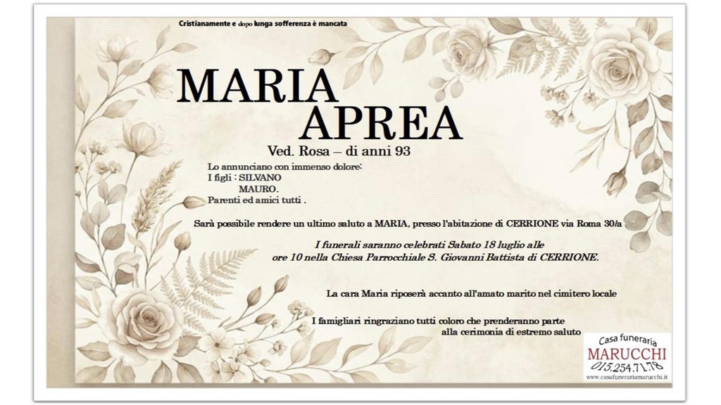 Maria Aprea
