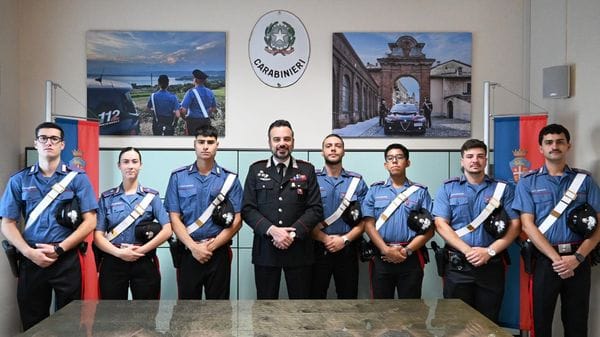 Sette nuovi carabinieri in provincia di Biella