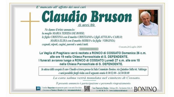 Claudio Bruson