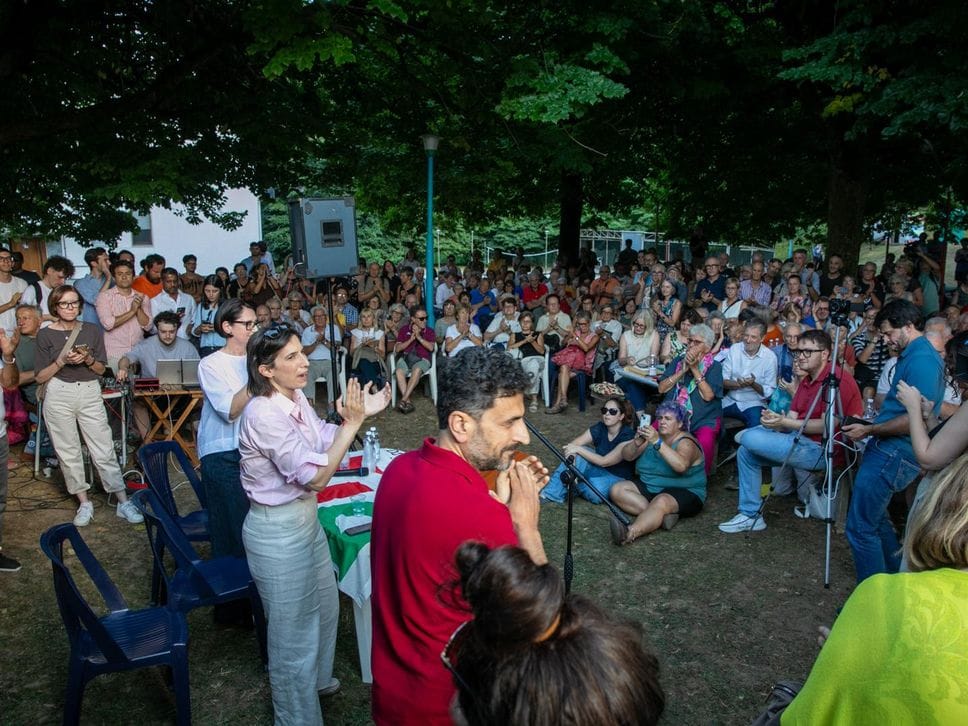 Pienone alla festa della Fagnana per Elly Schlein