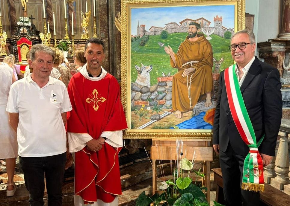 A Candelo l’opera che ricorda San Francesco