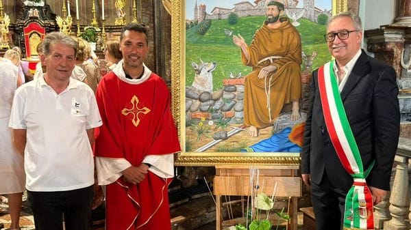 A Candelo l’opera che ricorda San Francesco